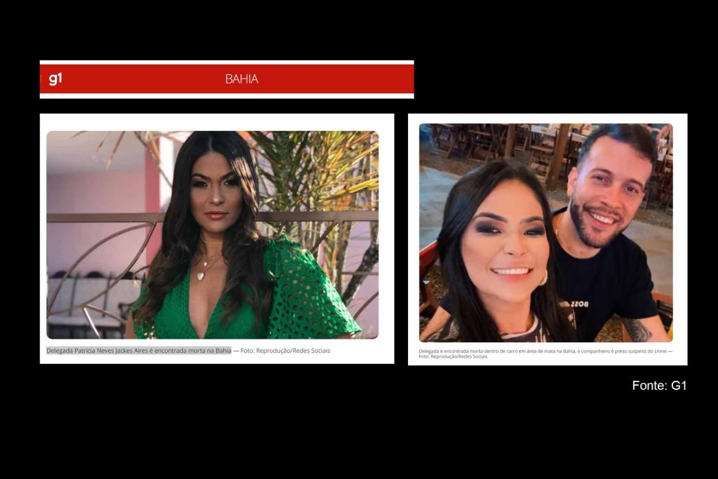 Polícia Civil prende companheiro de delegada assassinada na Bahia sob suspeita de feminicídio