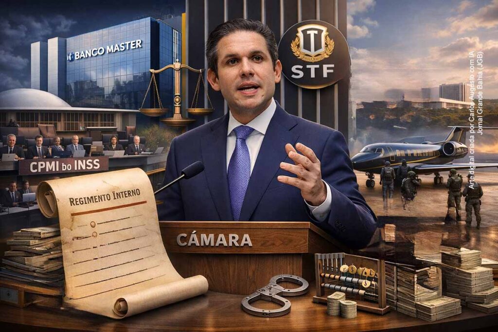 Deputado Hugo Motta defende ordem cronológica para CPIs e critica pressão por investigação do Banco Master; CPMI do INSS aprova quebra de sigilos e convocações