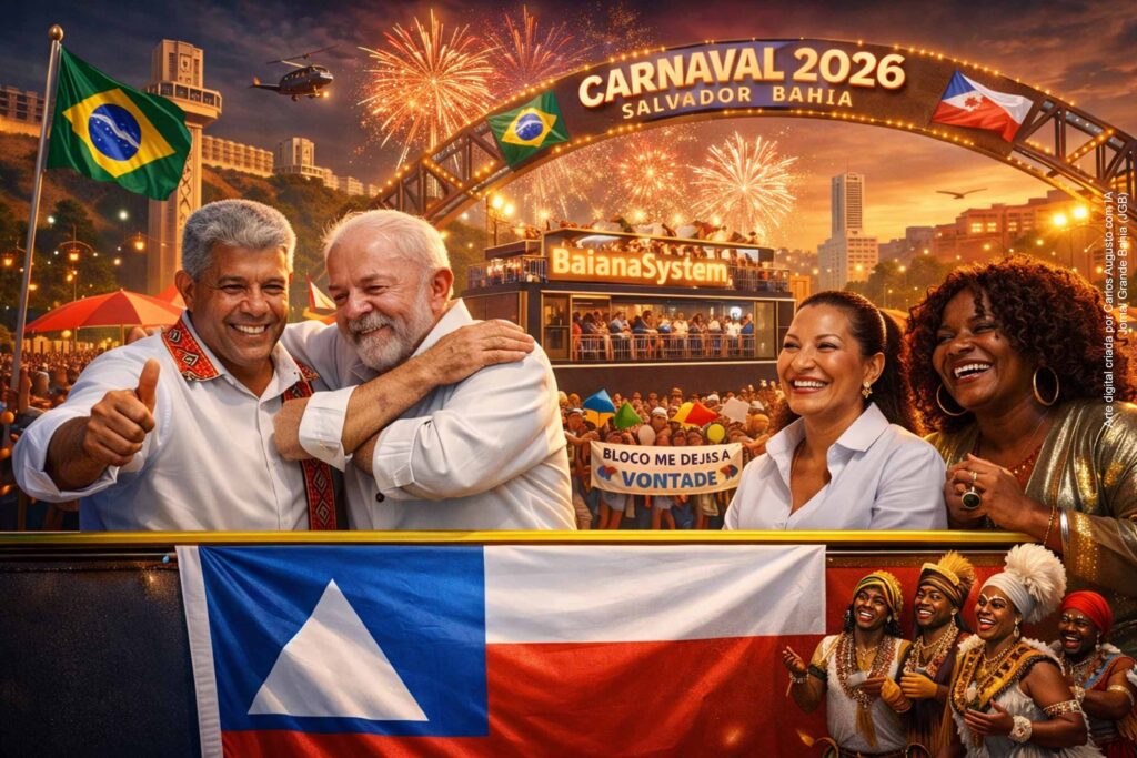 Governador Jerônimo acompanha Lula no Carnaval 2026 da Bahia e destaca integração institucional e ações de inclusão