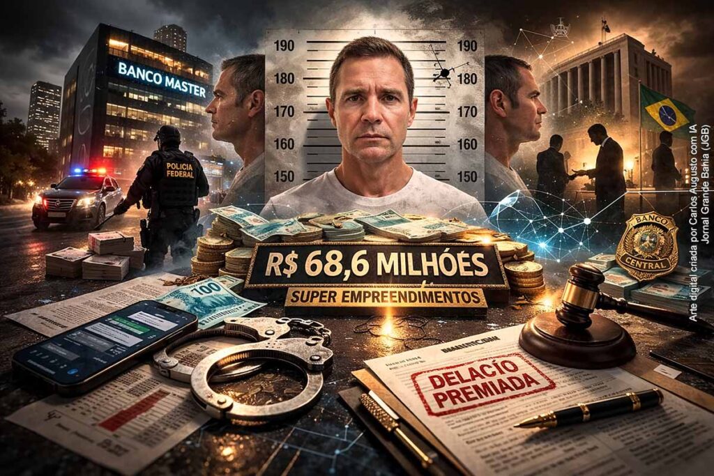 Daniel Vorcaro troca defesa, avalia delação premiada e investigação do caso Banco Master revela R$ 68,6 milhões em pagamentos sob suspeita de financiar milícia e corromper agentes públicos