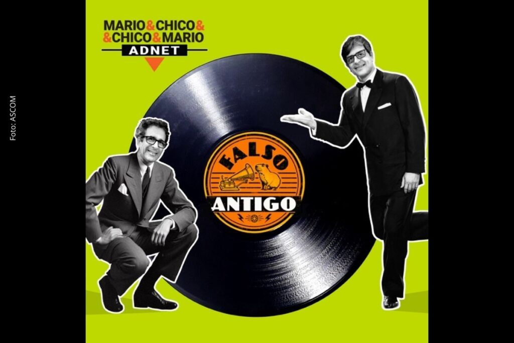 Mario e Chico Adnet lançam álbum “Falso Antigo” com parcerias inéditas da música brasileira