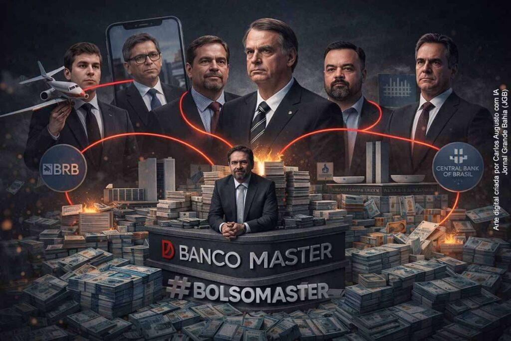Petistas associam escândalo do Banco Master a aliados do ex-presidente Jair Bolsonaro e ampliam disputa política nas redes sociais