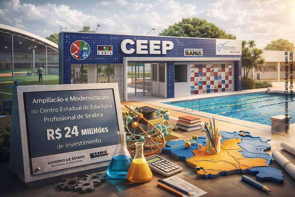 Governo Jerônimo entrega ampliação do CEEP de Seabra com investimento superior a R$ 24 milhões e amplia ensino técnico na Chapada Diamantina