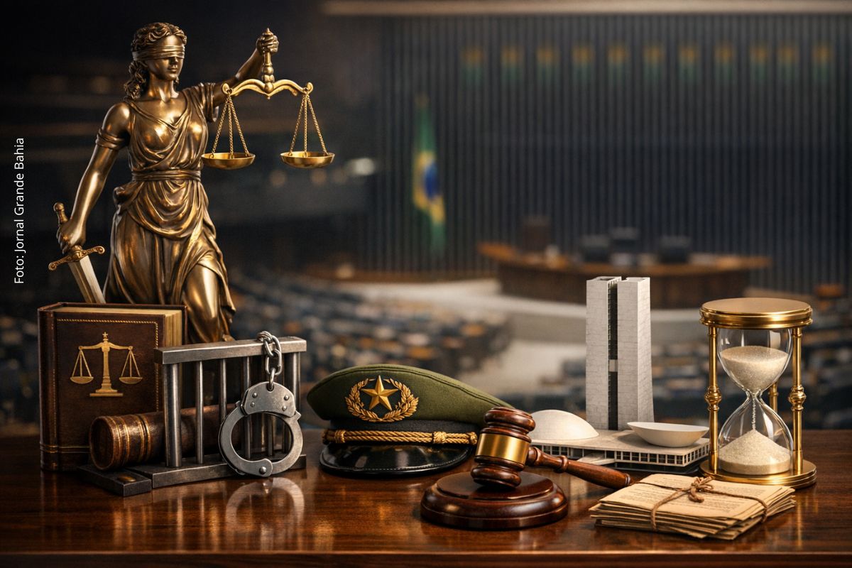 Congresso avança em mudanças penais: Crimes sexuais como hediondos, jornada de militares e revisão de penas de 8 de janeiro