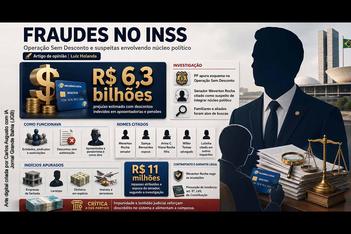 Agora é a vez de um senador | Luiz Holanda