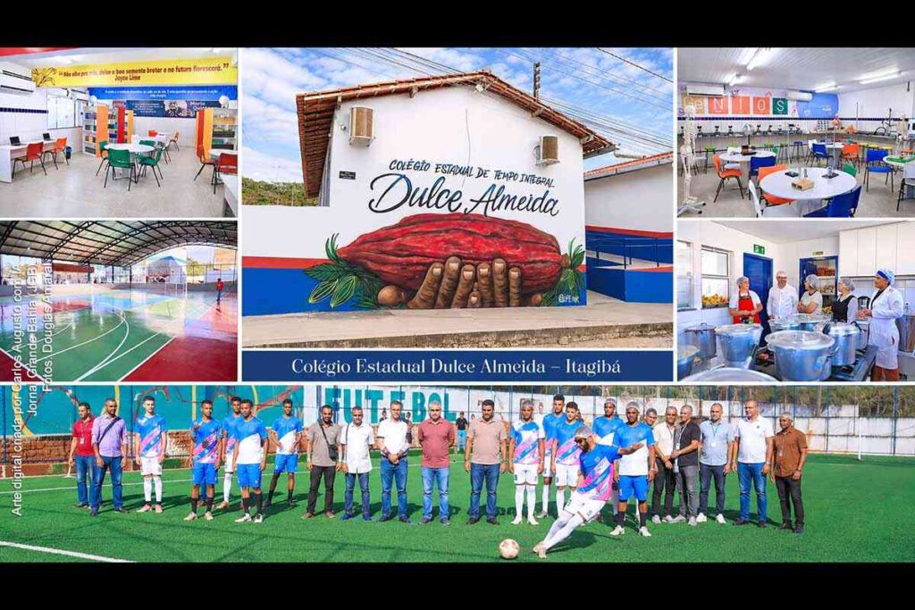 Governo Jerônimo investe R$ 8,9 milhões na modernização do Colégio Estadual Dulce Almeida em Itagibá para 450 estudantes