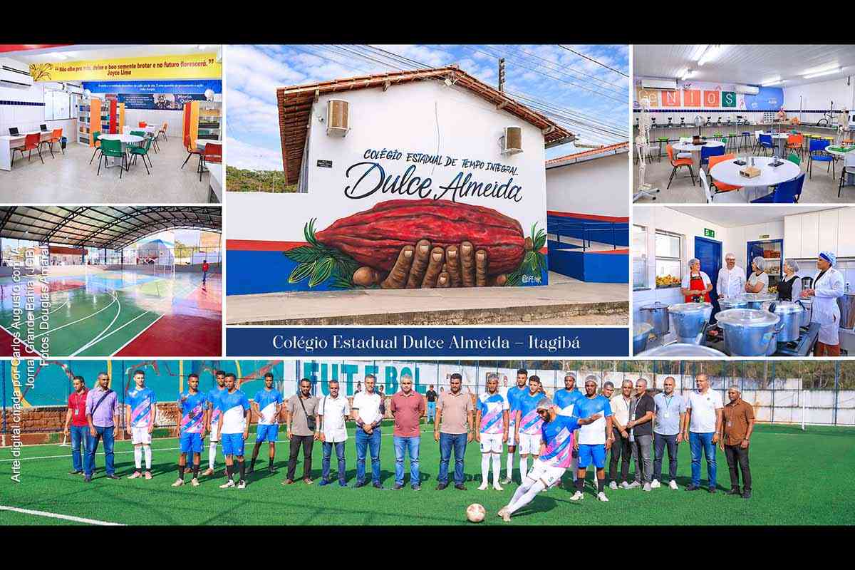 Governo Jerônimo investe R$ 8,9 milhões na modernização do Colégio Estadual Dulce Almeida em Itagibá para 450 estudantes