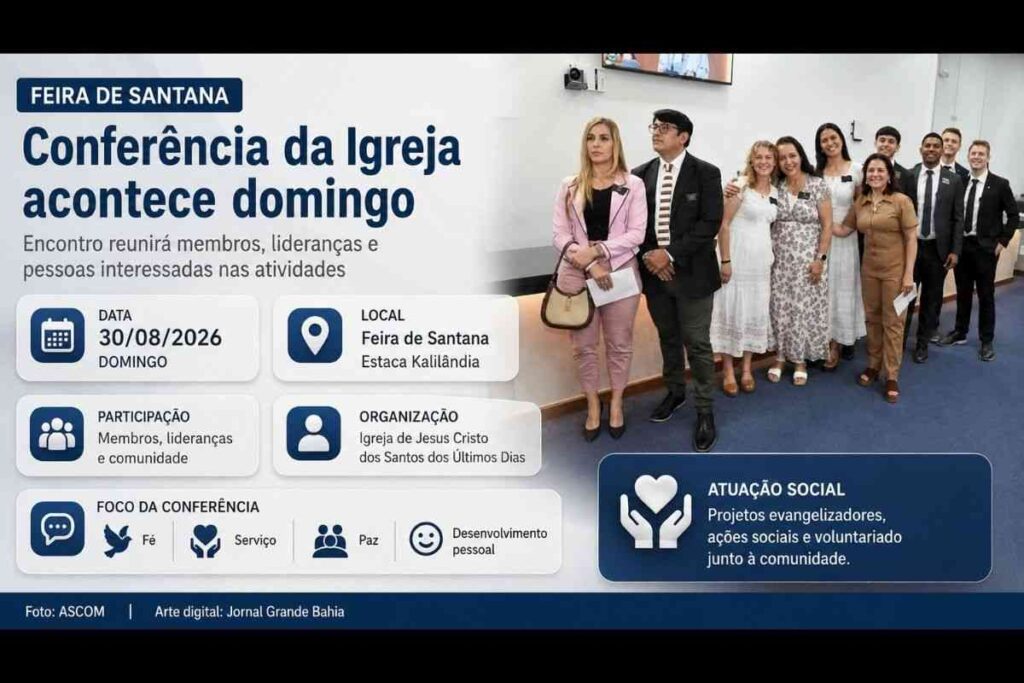 Igreja de Jesus Cristo realiza Conferência da Estaca em Feira de Santana