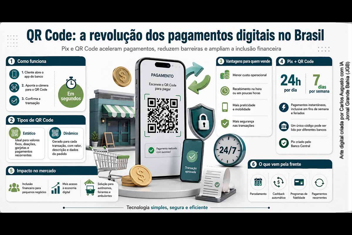 QR Code: a revolução dos pagamentos digitais no Brasil